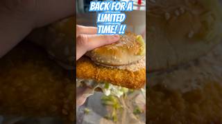 BACK for a LIMITED TIME Arby’s Crisy Fish Sandwich [upl. by Doane443]