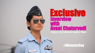 Exclusive Interview With Indias First Women Fighter Pilot Avani Chaturvedi [upl. by Sabec]