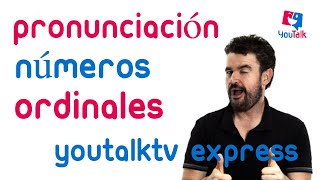 Números ordinales en inglés vídeo respuesta dudas YouTalkers [upl. by Hannan229]