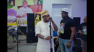 Remi Aluko Ajela Performed Live In London Ade Omo Dosunmus Wedding [upl. by Aicenet]