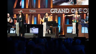 The Texicana Mamas quotLo Siento Mi Vidaquot at the Grand Ole Opry debut Sept 24th 2021 [upl. by Simara]