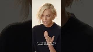 Charlize Theron Unfiltered diorbeauty diorparfums jadoredior shorts [upl. by Christin]