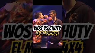 WOS VS CHUTY EL MEJOR 4X4wos chuty redbullbatalla fmsinternacional fms rap freestyle fyp [upl. by Ellehcar]