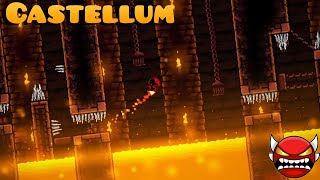 Castellum Plat Insane Demon  Geometry Dash 22 [upl. by Danica]