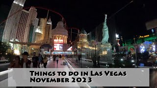 Things to do in Las Vegas November 2023 edition [upl. by Adine]