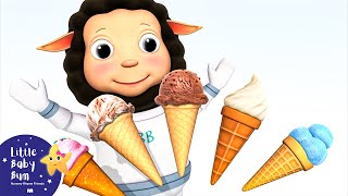 Ice Cream Song  SingAlong Kids Rhyme [upl. by Eednahs]