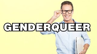 Genderqueer  definition  What does quotGenderqueerquot mean Phrase explained [upl. by Behn]