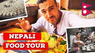 NEPALI FOOD in Kathmandu  DAALBHAT  MOMO  ETHNIC FOODS Newar Tamang Kirati Sherpa [upl. by Wiley245]