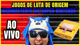 AO VIVO JOGOS de ORIGEM INCOMPETENTE do Super NINTENDO  SORTEIO DE UMA MUSICA [upl. by Aneehsar]