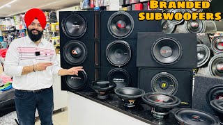 2600 Rs Branded Subwoofer  PioneerkickerRockfordJBL amp Sony  Car Planet  Modified Club [upl. by Northway]