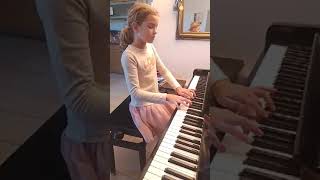 Ioanna Nerantzi  9 years old  Toccatina op27 no12 Dmitry Kabalevsky [upl. by Almita]