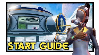 ✅ Subnautica Below Zero Start Guide TIPS TRICKS BASICS [upl. by Ahsieym728]