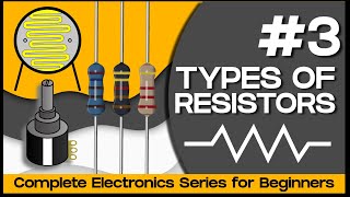 what are types of resistors Resistor Working  Basic Electronics [upl. by Kallick]