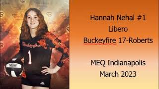 Hannah Nehal MEQ Highlights 2023 [upl. by Eemyaj]