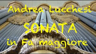 Andrea Lucchesi  SONATA in FA MAGGIORE Live [upl. by Silvan]