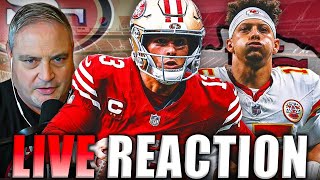 LIVE Reaction 49ers DISAPPOINT vs Chiefs  Post Game Show [upl. by Ahsitram]