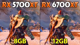 RX 5700 XT vs RX 6700 XT  How much Performance Difference in 2022 [upl. by Anan]