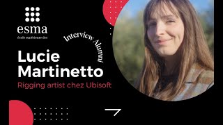 TEMOIGNAGE ALUMNI  Lucie Martinetto Rigging Artist [upl. by Kcirted]