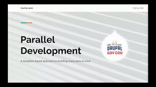 Parallel Development Turning One Codebase Into Many [upl. by Oicnedurp682]