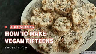 How to Make Vegan Fifteens  Northern Ireland Fridge Cake [upl. by Oberstone]