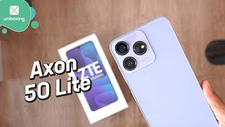 ZTE Axon 50 Lite  Unboxing en español [upl. by Carmel]