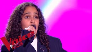 Diams  La boulette  Ilyana The Voice Kids 2023  Audition à laveugle [upl. by Neladgam]