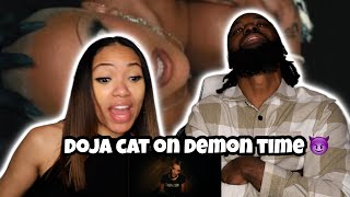 Doja Cat  Demons Official Video  REACTION [upl. by Akierdna340]