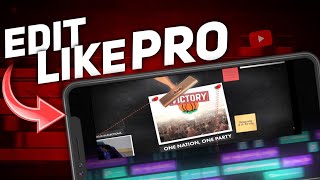 PRO Video Editing Secrets Using Phone 📱 [upl. by Rickert399]