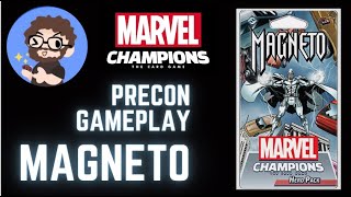 Marvel Champions First Games with Magneto Part stream restarted this the last part of it [upl. by Nemad349]