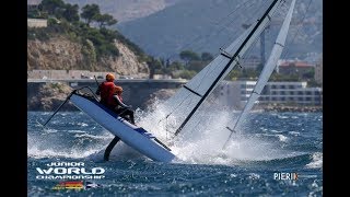 49er  Nacra 17 Sailing Highlights and Crashes  2018 Junior Worlds [upl. by Lauryn]