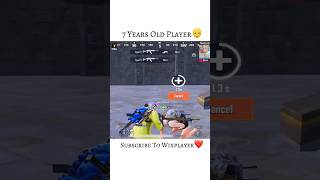 7years old player👩‍🦲🔥WixplayerYT bgmi 1v4clutch [upl. by Ybbil]