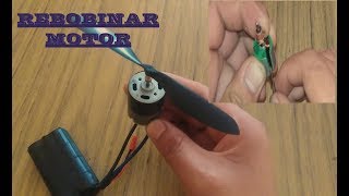 como REBOBINAR MOTOR DC DE 12V [upl. by Rratsal]