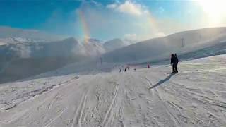 Livigno Ski Italy December 2019 Beautiful Alps GoPro Hero 8 [upl. by Hannavahs182]