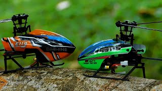 Rc Helicopter Wltoys V911S VS Eachine E119 Flybarless [upl. by Sivar265]