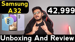 Samsung Galaxy A32 Unboxing And Review  Video Wali Sarkar  Samsung Galaxy A32 Price In Pakistan [upl. by Eisdnil]