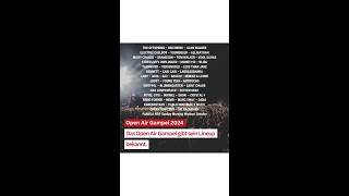 Open Air Gampel 2024 Lineup I The Offspring Deichkind Alan Walker Pamela Reif [upl. by Nebur993]