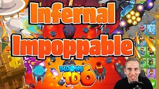 Infernal Impoppable Walkthrough  Bloons TD 6 [upl. by Huei]