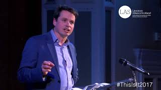 ThisIsIt2017 Adrian Turpin on book festivals [upl. by Julieta]