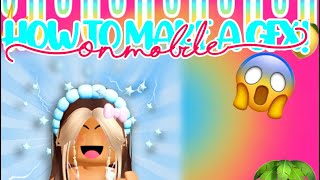 HOW TO MAKE A GFX MOBILE 😚🌴  xoxobrynnn  tutorial [upl. by Irmine]