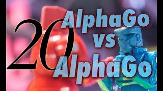 AlphaGo vs AlphaGo with Michael Redmond 9p Game 20 [upl. by Delmore]