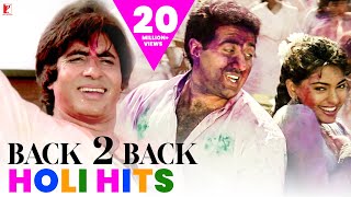 Holi Songs  Back To Back Holi Hits  Best Bollywood Holi Songs  होली गीत  Holi Ke Superhit Gaane [upl. by Uzial635]