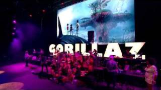 Gorillaz Live at Glastonbury HD  On Melancholy Hill [upl. by Draw116]