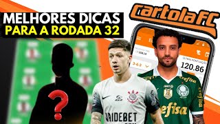 🎯Dicas Rodada 32 do Cartola FC 2024 Como Garantir a Mitada 💥 [upl. by Michiko393]