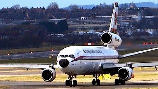 Biman DC1030 Spotting At BHX S2ACR [upl. by Dadelos961]