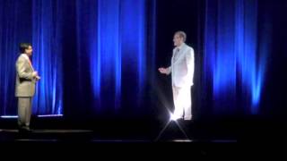 Large Sized 3D Holographic Projection at Medical Conference [upl. by Rissa66]