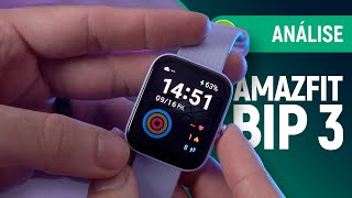 AMAZFIT BIP 3 MELHOR CUSTOBENEFÍCIO em MONITOR de ATIVIDADES  Análise  Review [upl. by Harahs]