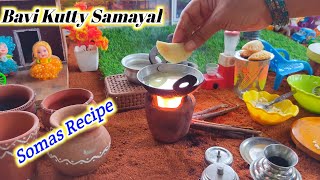 Bavi Kutty Samayal Somas RecipeMini kitchen Recipe SomasBavi Kutty Samayal Tamil [upl. by Dnalkrik]