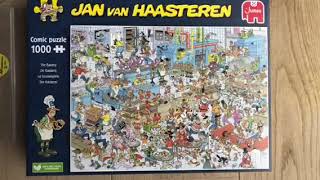 Jan van Haasteren ‘De Bakkerij’ 1000 stukjes Tekenaar Mars Gremmen Puzzel1000Stukjes [upl. by Navy663]