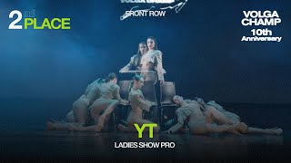 Volga Champ 10th Anniversary  Ladies Show Pro  2nd place  Front row  YT [upl. by Araid]