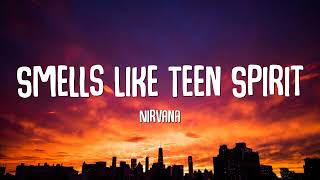 Nirvana  Smells Like Teen Spirit Lyrics [upl. by Annoek480]